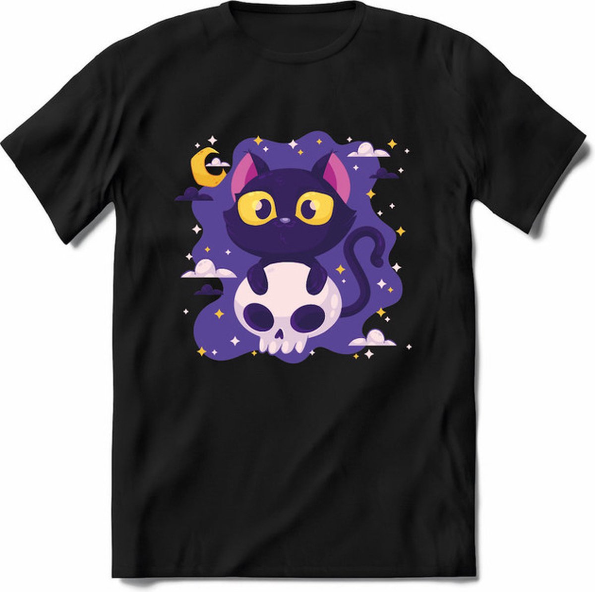 Halloween T-Shirt | Horror  Kleding Heren / Dames | Weerwolf , Monster , Vleermuis en Pompoen  Shirt |